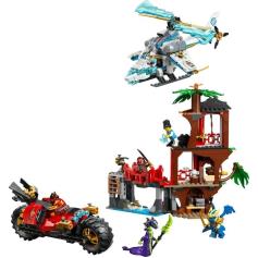 LEGO - Batalha na Casa da Árvore com Veículos Ninja 71857