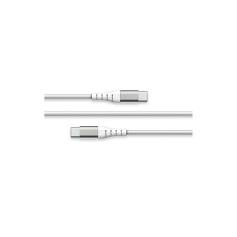 FORCE POWER - Cabo USB-C/USB-C Reforçado 2M 3Amp Branco F152405