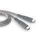 FORCE POWER - Cabo USB-C /USB-C Ultra Reforçado 2m 5Amp Cinzento F149018