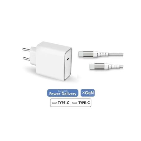 FORCE POWER - Carregador USB-C 65W + Cabo USB-C Reforçado 1.2m F148095