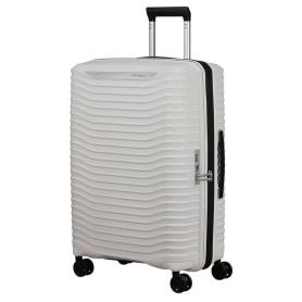 SAMSONITE - Mala de Viagem Média 68cm Expansível 4 Rodas Branco Upscape 143109-0479