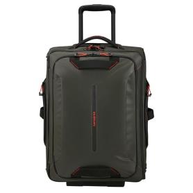 SAMSONITE - Saco/Mochila de Viagem 55cm 2 Rodas Verde Tropa Ecodiver 140882-9199