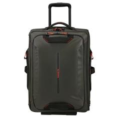 SAMSONITE - Saco/Mochila de Viagem 55cm 2 Rodas Verde Tropa Ecodiver 140882-9199