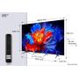 TCL - QLED SmartTV 4K GoogleTV 85P8K