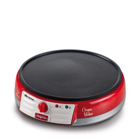 ARIETE - Máq. Crepes Vermelha Vintage 202