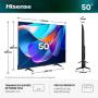 HISENSE - LED Smart TV 4K 50A6S