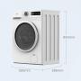 MIDEA - Máq. Lavar Roupa Branca MF110W90BA10/W-ES 153920000