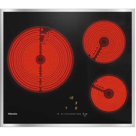 MIELE - Placa Vitrocerâmica KM 6527 FR Aço Inox 11705880