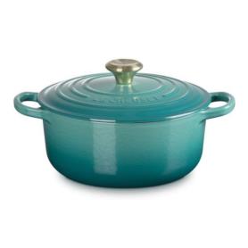 LE CREUSET - Cocotte Redonda Signature 20cm Blue Riviera 21177200994450