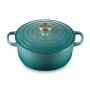 LE CREUSET - Cocotte Redonda Signature 20cm Blue Riviera 21177200994450