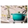 LE CREUSET - Cocotte Redonda Signature 20cm Blue Riviera 21177200994450