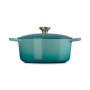 LE CREUSET - Cocotte Redonda Signature 28cm Blue Riviera 21177280994450