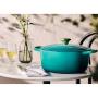 LE CREUSET - Cocotte Redonda Signature 28cm Blue Riviera 21177280994450