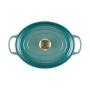 LE CREUSET - Cocotte Oval Signature 29cm Blue Riviera 21178290994450