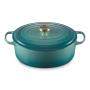 LE CREUSET - Cocotte Oval Signature 31cm Blue Riviera 21178310994450