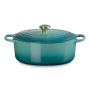 LE CREUSET - Cocotte Oval Signature 31cm Blue Riviera 21178310994450