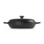 LE CREUSET - Caçarola Baixa Signature 28cm Negro Mate 21180280000430
