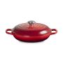 LE CREUSET - Caçarola Baixa Signature 28cm Cereza 21180280602430