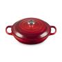 LE CREUSET - Caçarola Baixa Signature 28cm Cereza 21180280602430