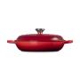 LE CREUSET - Caçarola Baixa Signature 28cm Cereza 21180280602430