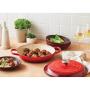 LE CREUSET - Caçarola Baixa Signature 28cm Cereza 21180280602430