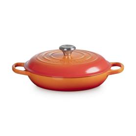 LE CREUSET - Caçarola Baixa Signature 28cm Volcánico 21180280902430