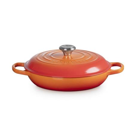 LE CREUSET - Caçarola Baixa Signature 28cm Volcánico 21180280902430
