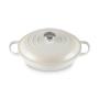 LE CREUSET - Caçarola Baixa Signature 28cm Merengue 21180287164430
