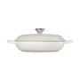 LE CREUSET - Caçarola Baixa Signature 28cm Merengue 21180287164430