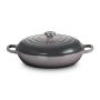 LE CREUSET - Caçarola Baixa Signature 28cm Flint 21180284442430