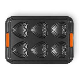 LE CREUSET - Forma para 6 Biscoitos Coração 46053000010000