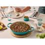 LE CREUSET - Caçarola Baixa Signature 30cm Blue Riviera 21180300994450