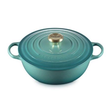 LE CREUSET - Marmita Gourmet Signature 26cm Blue Riviera 21114260990450