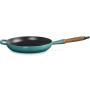 LE CREUSET - Frigideira Baixa Signature Cabo Madeira 28cm Blue Riviera 20258280990422