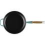 LE CREUSET - Frigideira Baixa Signature Cabo Madeira 28cm Blue Riviera 20258280990422