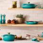 LE CREUSET - Frigideira Redonda Signature Lisa 23cm Blue Riviera 20182230990422