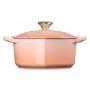 LE CREUSET - Cocotte Coração 20cm Pêche 21401204234454