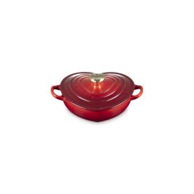 LE CREUSET - Caçarola Baixa Coração 20cm Cereza 21402200602454