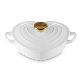 LE CREUSET - Caçarola Baixa Coração Caçarola 20cm White 21402200101442