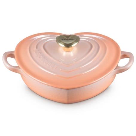 LE CREUSET - Caçarola Baixa Coração 20cm Peche 21402204234454