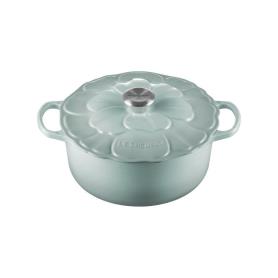 LE CREUSET - Cocotte Redonda Pétala 26cm Sea Salt 21961267174430