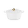 LE CREUSET - Cocotte Redonda Pétala 26cm White 21961260101441