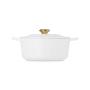 LE CREUSET - Cocotte Redonda Pétala 26cm White 21961260101441