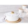 LE CREUSET - Cocotte Redonda Pétala 26cm White 21961260101441