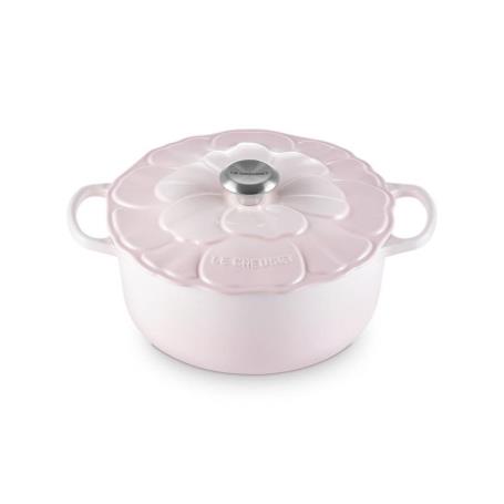 LE CREUSET - Cocotte Redonda Pétala 26cm Shell Pink 21961267774430