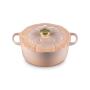 LE CREUSET - Cocotte Redonda Pétala 26cm Pêche 21961264234450