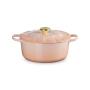 LE CREUSET - Cocotte Redonda Pétala 26cm Pêche 21961264234450