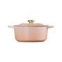 LE CREUSET - Cocotte Redonda Pétala 26cm Pêche 21961264234450