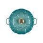 LE CREUSET - Caçarola Pétala Baixa 26cm Blue Riviera 21964260994450