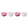 LE CREUSET - Set 4 Tigelas Pétala (2x Rose Quartz / 2x Shell Pink) 89411003219003